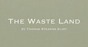 T. S. Eliot, "The waste land" - WeSchool