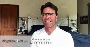 #TogetherAtHome w/ Murdoch Mysteries 🎥 Yannick Bisson's Creative Pursuits