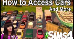How to Access Cars and More in The Sims 4