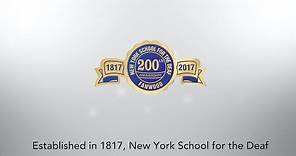 New York School for the Deaf - Fanwood - History