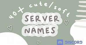 40+ cute/soft discord server names | Discord Tutorial