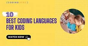 10 Best Kids Coding Language | Best Programming Languages For Kids