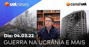 Guerra na Ucrânia: últimas notícias, usina nuclear, motociata de Bolsonaro e mais | UOL News