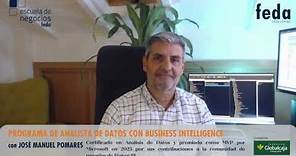 Analista de datos Business Intelligence con José Manuel Pomares