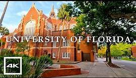 University of Florida UF Campus ☀️ Walking tour 2023 | 4K HDR 60fps