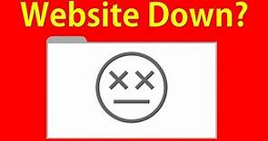 😎 How to Check If a Website Is Down for Everyone or Just You
