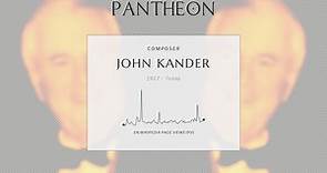 John Kander Biography - American musical theatre composer