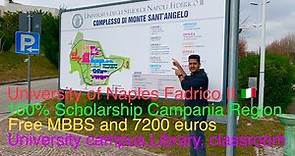 Free MBBS , full Tour University of Naples federico II Italy 🇮🇹 120% scholarship