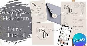 Canva Monograms: Create Your Perfect Wedding Logo with Canva