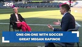 Full one-on-one interview with Megan Rapinoe ahead of farewell game