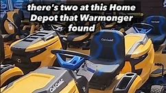 Look For These Cub Cadet 56V Mowers At Home Depot!! Worth The Search If You Find Them!