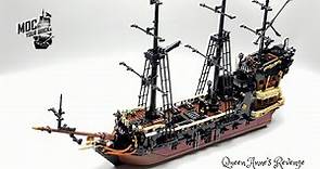Queen Anne’s Revenge Pirate ship, Speed Build, Letbricks