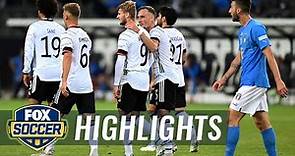 Germany vs. Italy Highlights | UEFA Nations League | FOX SOCCER