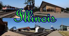 All Amtrak Express Stations in Illinois