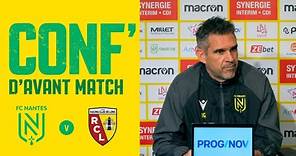 Jocelyn Gourvennec avant FC Nantes - RC Lens