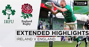 Ireland v England - EXTENDED Highlights | Victory in Stander's Last Test | 2021 Guinness Six Nations
