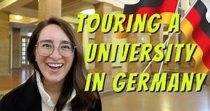 Touring a German University -University of Leipzig