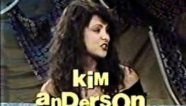 Kim Anderson interview from Request Video early 1990's - FROM THE VAULT