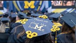 University of Michigan Commencement