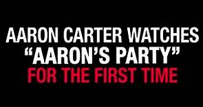 MTV - We made Aaron Carter watch his "Aaron's Party (Come...