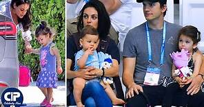 Mila Kunis & Ashton Kutcher's Son & Daughter 2018 | Wyatt Isabelle & Dimitri Portwood