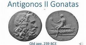Antigonos II Gonatas, old age in 239 BCE