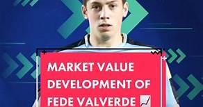 Real Madrid only paid €5M for him 🌟🤯 #marketvalue #upgrade #valverde #fedevalverde #real #realmadrid #football #transfermarkt