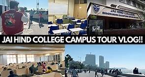 Jai Hind College Mumbai Campus Tour | I entered college as a parent of the student | Harshit Chauhan