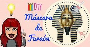 DIY Egipto- Máscara de faraón