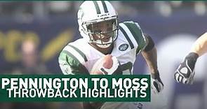 Throwback Highlights: Chad Pennington To Santana Moss Touchdowns | The New York Jets | NFL