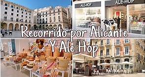 PASEO POR EL CASCO ANTIGUO DE ALICANTE 🏰 + recorrido por Ale-Hop 🐮