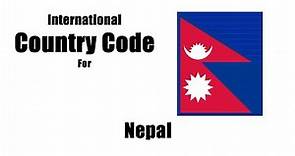 What country is 977 code? Nepal Country Code | Nepalese Country Code