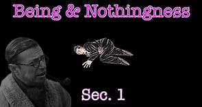 Being & Nothingness - Introduction | Jean-Paul Sartre | Phenomenology Series