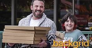 Ben Affleck and his daughter Seraphina enjoy Pizza day in Los Angeles