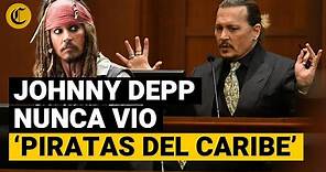 Johnny Depp NUNCA VIO Piratas del Caribe: "Aparentemente, la película funcionó bien"