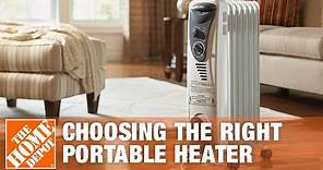 Types of Portable Space Heaters: Electric or Gas? | The Home Depot