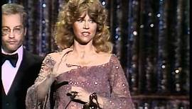 Jane Fonda winning Best Actress | 51st Oscars (1979)