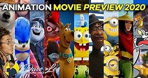 ANIMATED MOVIES 2020 - All 19 Movies Previewed, Explained & Detailed