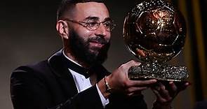 Balon de Oro 2022 (Karim Benzema Ganador en la Gala Ballon d'or 2022)