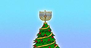 How often does the first night of Hanukkah fall on Christmas?
