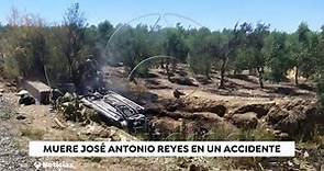 Así quedó el coche de José Antonio Reyes tras el trágico accidente