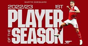 Arsenal 2022/23 men's Player of the season | First place: Martin Odegaard