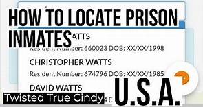 How to Locate any U.S. Prison Inmate using ACCESS CORRECTIONS