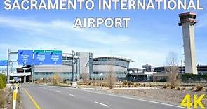 Sacramento International Airport Drivethrough: Exploring SMF Terminals A and B in HD!