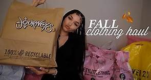 HUGE FALL CLOTHING HAUL || fall essentials + staples
