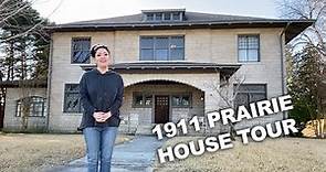House Tour: 1911 Prairie Mansion! Step Into The Past