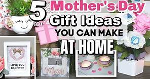 🎀 DIY MOTHER'S DAY GIFTS YOU CAN MAKE AT HOME | 5 Dollar Tree DIY Mother's Day Gift Ideas 2020