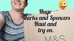 HUGE Marks and Spencers clothing Haul and Try On -Capsule Wardrobe - Women over 50 Lifestyle UK