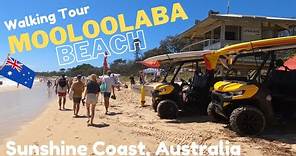 MOOLOOLABA BEACH 4K Walking Tour, Sunshine Coast, AUSTRALIA