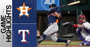 Astros vs. Rangers Game Highlights (9/5/23) | MLB Highlights
